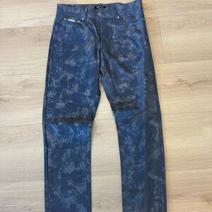 Grey Men's Biker Jeans